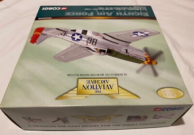 Avion Corgi AA32208 P51 Mustang – Miniature Neuve Sous Blister