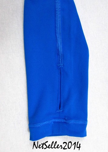 SZ MEDIUM UNIQUE🆕 Nike Women's Dri-Fit Training Top Long Sleeve Blue 864776-435 - Picture 7 of 12
