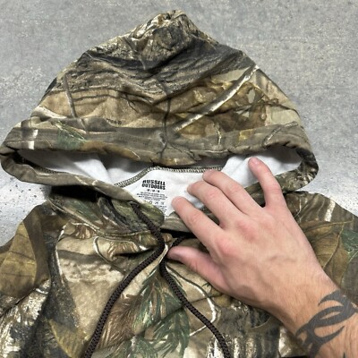 【新品】AKTR REALTREE CAMO PULLOVER OL Realtree Men's Camouflage Pullover Hoodie XL - Polyester
