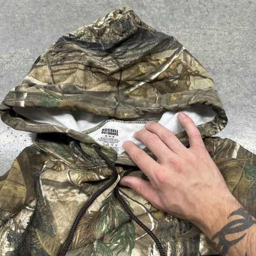 Realtree Camo Russell Athletics Outdoors Hoodie - Picture 3 of 3
