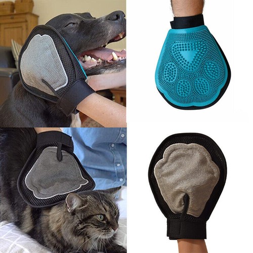 Luxury Pet Deshedding Mitt 2-in-1 Dog and Cat Hair Removal Grooming Glove - Picture 11 of 13