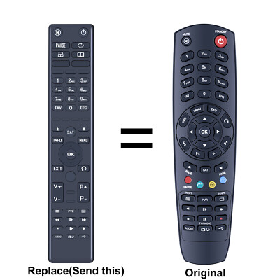 Remote Control For TELOK DIGILINE DIGI KAON   NA1000HD TV HD Satellite Receiver