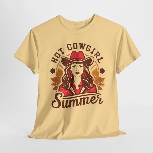 Hot Cowgirl Summer, Western, Funny TShirt, Rodeo - Picture 24 of 48