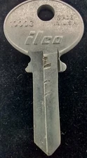 Vintage Blank Key ILCO Marked "1000G" Uncut Appx 1-5/8" *Some Scratches Present*