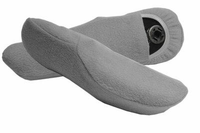 Fits 2018-2020 Honda Odyssey Protector Fleece Seat Armrest Cover Gray