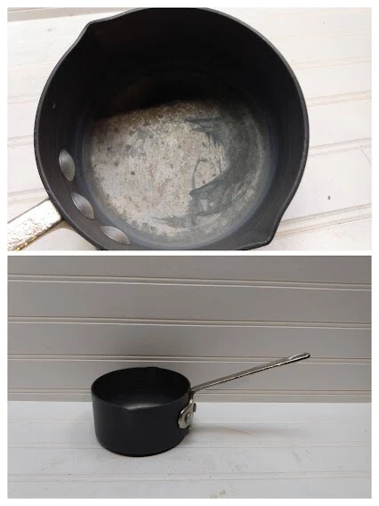 Calphalon Dipper 0.5 Qt Commercial Aluminum Saucepan Butter Sauce Warmer