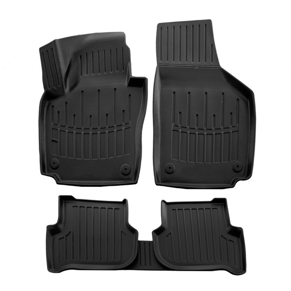 Gummi FußMatten Gummimatten FüR Skoda Yeti 2009-2017 5-Tlg Scoutt-image