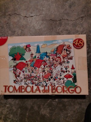 Tombola del Borgo - Brettspiel neue Marke DalNegro