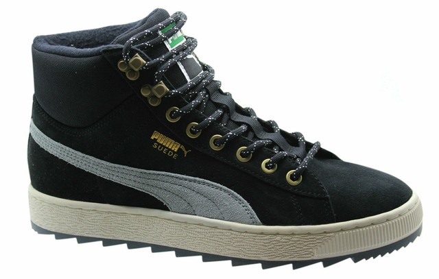 puma suede classic black mens