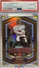 2022 Tom Brady 🏈Chronicle Marquis Gold 10/10 🔥PSA  10     Low  Pop. 1