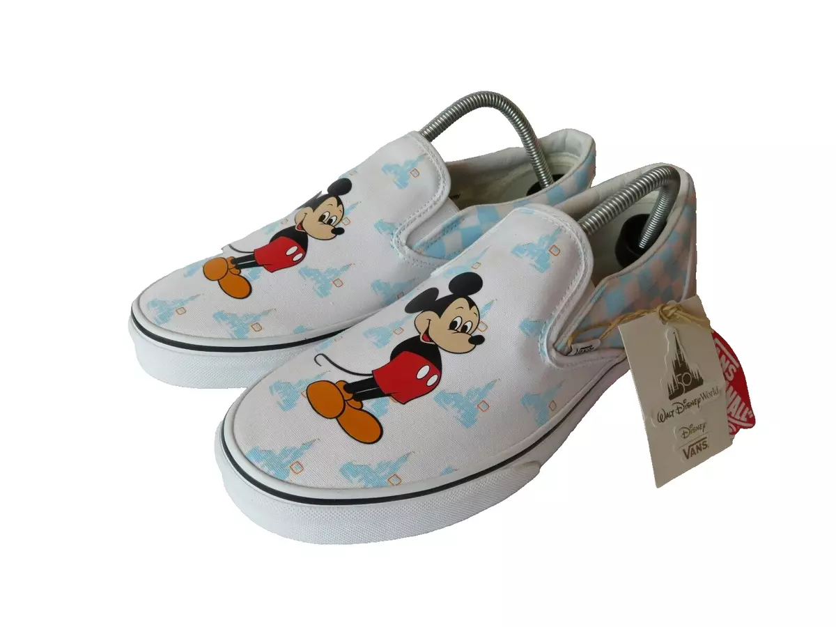 Blue mickey mouse best sale vans