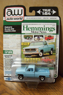 2020 AUTO WORLD HEMMING'S MOTOR NEWS 1979 Chevy C10 Scottsdale Fleetside  R4 VA