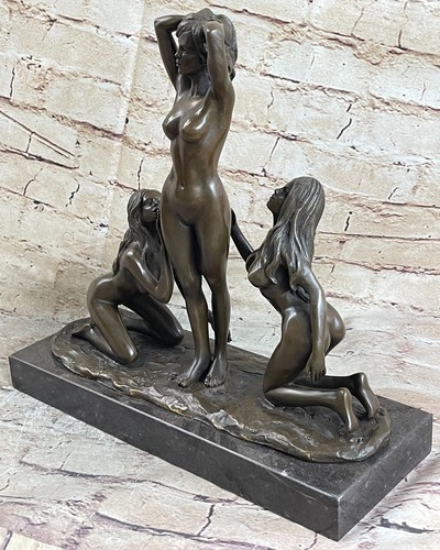 Collector Edition Original Mavchi Feel of the Women Bronze Sculpture Nude Deal - Bild 3 von 10