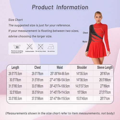 Women's Dresses Stage Dress Performance Dance Leotard Competition Clothes Mesh - Picture 45 of 66