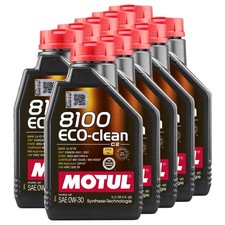 Motoröl Motul 8100 ECO-CLEAN 0W-30 10 X 1 Liter für BMW Fiat Hyundai Mercedes Motoröl Motul 8100 ECO-CLEAN 0W-30 10 X 1 Liter für BMW Fiat Hyundai Mercedes