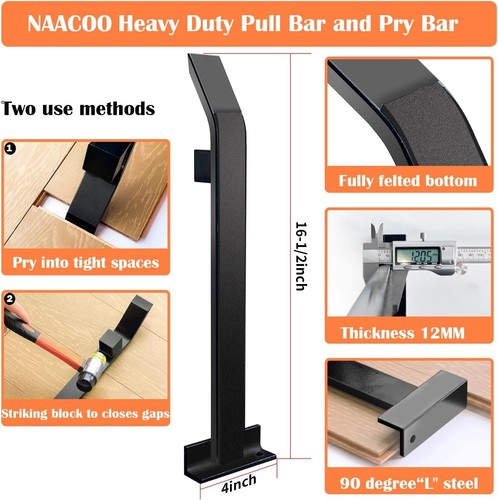 Laminate/Vinyl Flooring Tools, NAACOO Heavy Tapping Block for Vinyl Plank Floor - Picture 4 of 5
