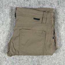 Wrangler ATG Pants 32x32 All Terrain Gear Stretch Outdoors Hiking Brown Gorpcore