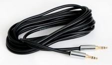 10ft Mobile 3.5mm Stereo Audio Cable - Gold Plated - Male to Male Auxiliary Cord