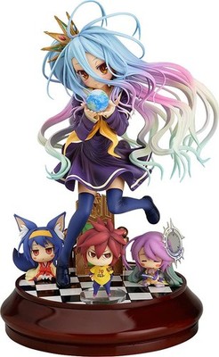 No Game No Life Shiro 1/7 Scale Abs & Pvc bemalt komplett Figur Second Res