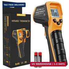Infrared Thermometer Laser Temperature Gun -58  to 1112  ,with Cal Calibration an