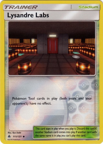 Lysandre Labs - 111/131 - Uncommon - Reverse Holo (Hp) Forbidden Light - Trainer