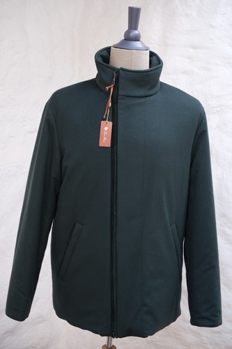 New Loro Piana Keiss Reversible Bomber Heart of Cashmere Coat Jacket M Medium - Picture 1 of 14