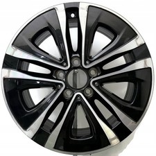 1x Alufelge 17 Zoll 6.5" 5x112 44ET Glanz Schwarz A1774012900 Mercedes-Benz