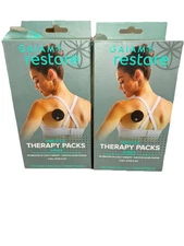 2pk Gaiam Restore Mini Cold Therapy Packs 20 Min Of Therapy Each. 2ct Open Box