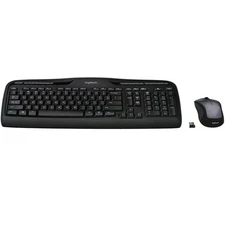 Logitech MK335 Wireless Keyboard and Mouse Combo - Black/Silver 920-008478