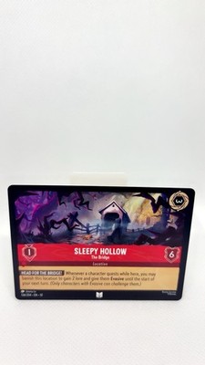 Sleepy Hollow  The Bridge  Disney Lorcana Whispers in the Well  UNCOMMON 136/204