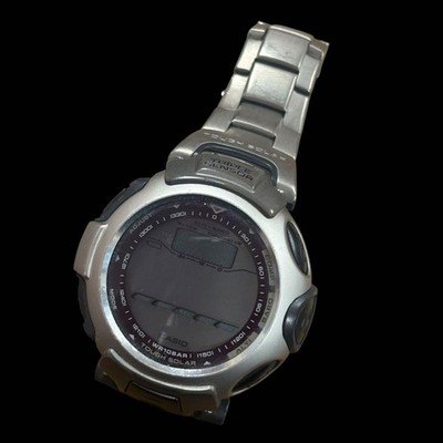 Casio PRO TREK PRG-50 digital watch used tested from Japan
