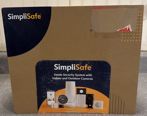 A2- SimpliSafe 8-Piece Home Security System w/ Indoor & Outdoor Cameras