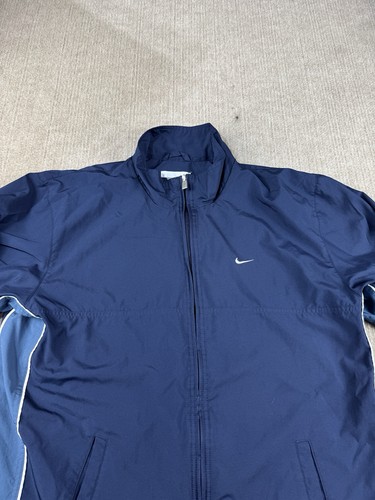 Vintage Men’s Y2K Nike 72 Windbreaker Jacket Size Large Blue