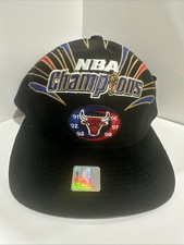 Chicago Bulls  Vintage Starters Championship Hat 1998 NBA Finals Bean New Tag