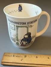 Vintage 1974 Paddington  co. bear coffee cup 10 Oz. Coalport England