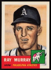 1991 Topps Archives 1953 #234 Ray Murray Philadelphia Athletics