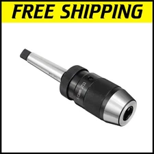 Durable S20 Keyless Drill Chuck for MT2 Arbor - Versatile 1/32"-1/2" Capacity
