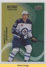 2022 Upper Deck Allure Color Flow Yellow Green Declan Chisholm #SF-98 READ 13og