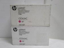 HP 648A LaserJet Printer TONER CE263AC LOT OF 2 CP4025 CP4525 NEW FREE SHIPPING