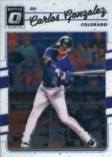 2017 Donruss Optic #96 Carlos Gonzalez - BB