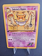 Pokemon TCG Sabrina’s Hypno 56/132 Gym Challenge 1st Edition NM Never Played on eBay