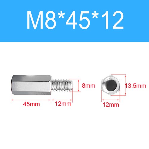 A2 Stainless Steel Hex Spacer Standoff Mount Fixing | PCB | Metric | Bolts M6 M8 - Picture 28 of 48