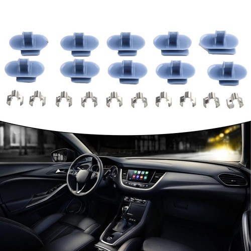 Plastic Clip Spare Tailgate Trunk 10PCS Accessories Assembly Blue Hook - Picture 2 of 17