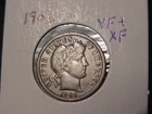 1906 BARBER DIME VF + XF POPULAR DATE SHIPS FREE
