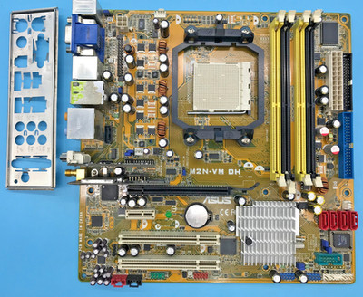 ASUS M2V-VM DH REV:1.02G DDR2 - mATX - Socket AM2 - with I/O Shield #M3111