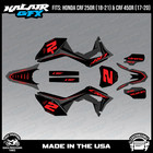 Graphics Kit for Honda CRF250R (2018-2021) CRF450R (2017-20) Lightning-Red Shift