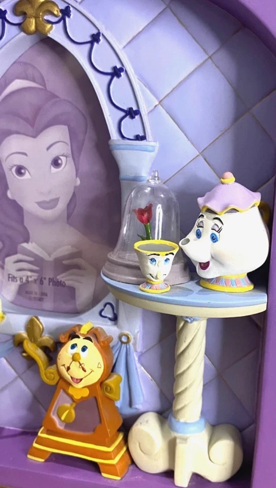Marco de fotos 3D de colección de Disney La Bella y la Bestia 4x6 Foto 4 de 4