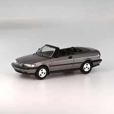 Minichamps 1/87 HO Saab 900 Turbo 16S Aero Cabriolet 1987 Grey Met. 870170134