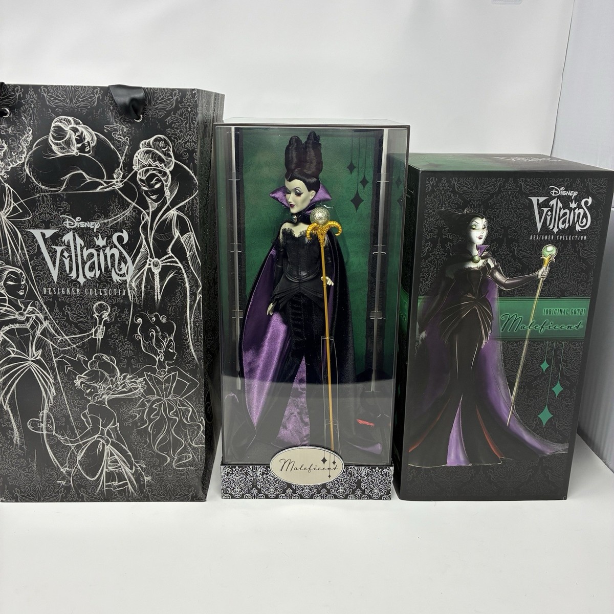 Disney Villains Designer Collection MALEFICENT Doll Disney Store