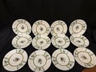 Set Of 12 Copeland Spode June Pattern Floral & Birds Saucers *read* — photo 1